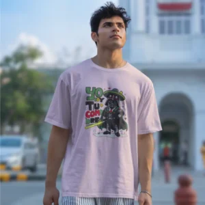 Camiseta de hombre con imagen de Darth Vader al estilo mexicano y el texto "Yo toy tu compadre", de la sección de camisetas geek con un toque cultural